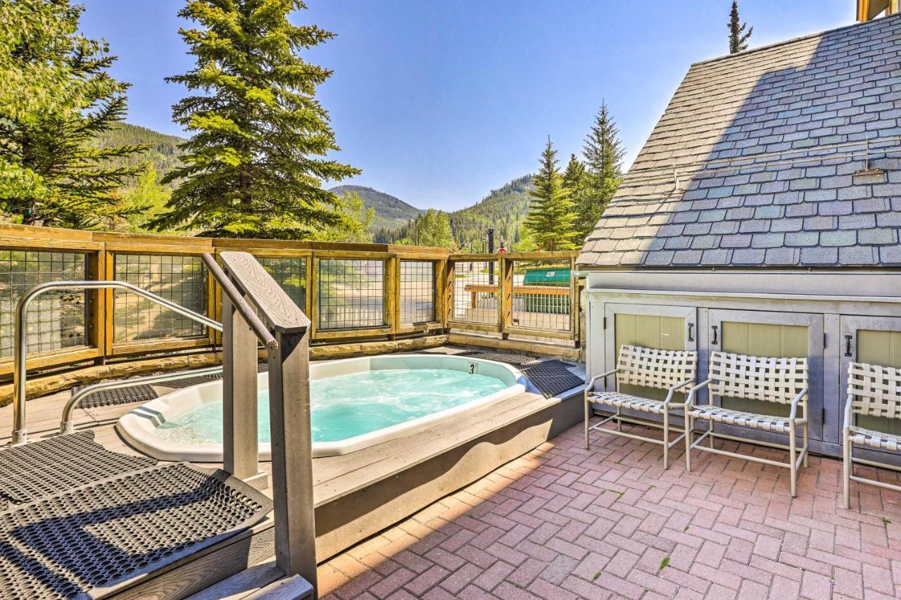 Keystone Ski Condo With Mtn View - Walk To Gondola! Exterior photo